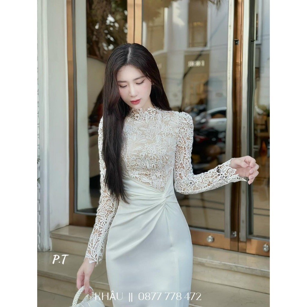 Mã V281 váy zúm eo pha ren