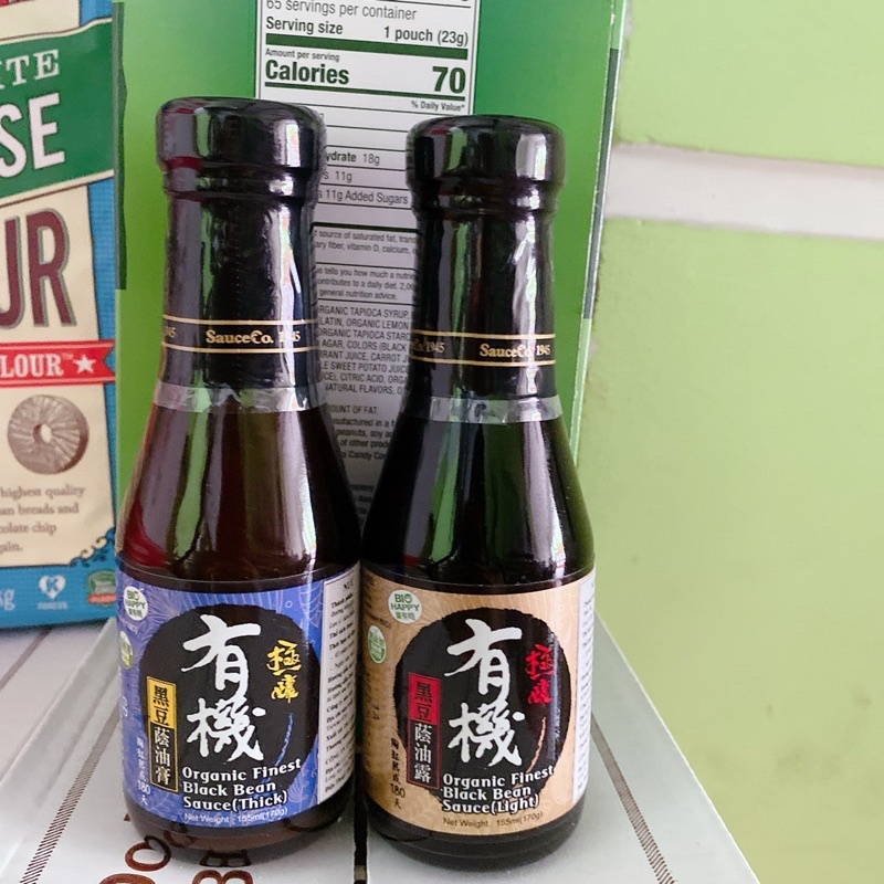 Nước tương đậu đen hữu cơ (Organic Black Bean sauce) - 155ml