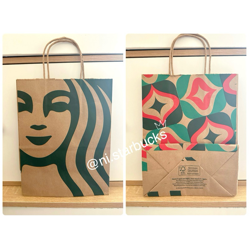 [CHÍNH HÃNG] Túi giấy Starbucks