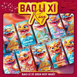 Sỉ 1000  bao lì xì 2024 - tết con rồng