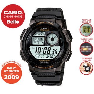 Đồng hồ Nam dây nhựa Casio AE-1000 chính hãng bảo hành 1 năm Pin trọn đời