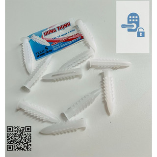 Tacke nhựa số 5 ( tắc kê nhựa 6 khía hưng thịnh )