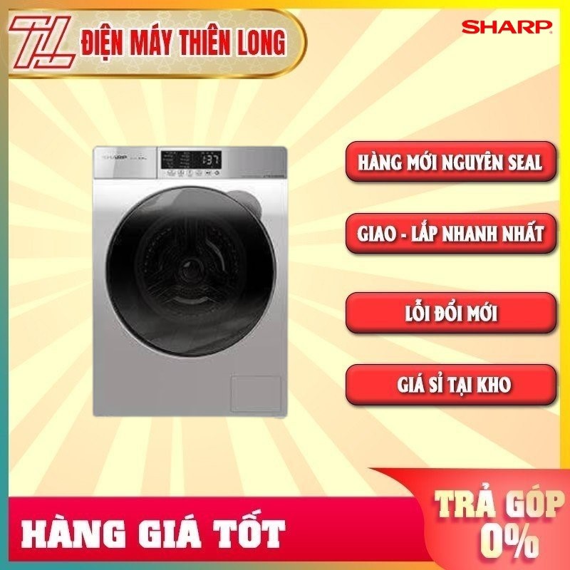 Máy Giặt Sharp Inverter 8.5 Kg ES-FK852EV-W