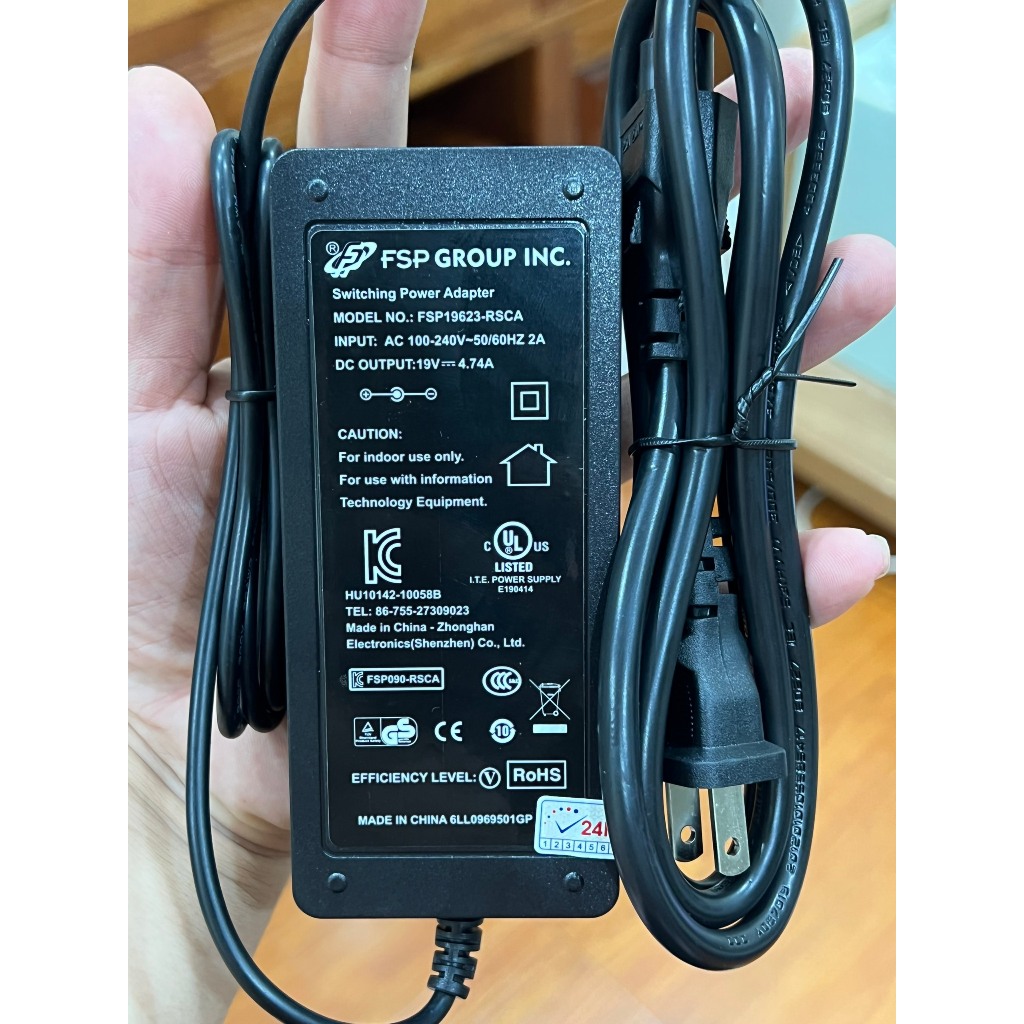 Nguồn 19v máy PC Intel NUC Kit