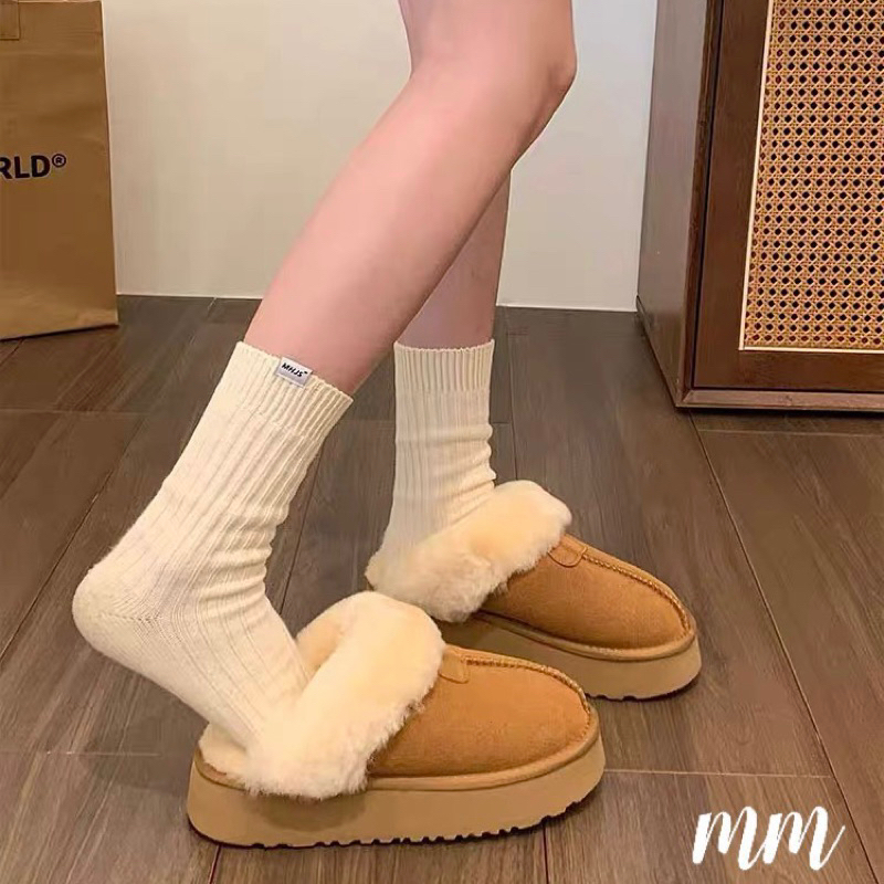 (sẵn )Sục lông UGC đế dày 5cm tôn dáng, hàng quảng châu loại 1 có sẵn