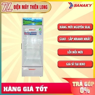 Tủ mát sanaky 240 lít vh-308kl -- công nghệ kính low-e chống tia cực tím, giữ nhiệt tốt