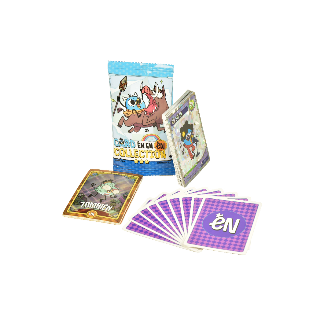 Bộ sưu tập Card Bo góc/ thẻ nhân phẩm Èn En Én (pack 5 thẻ)