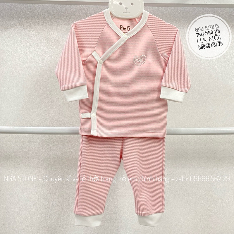 Bộ quần áo sơ sinh cho bé trai bé gái hãng baru