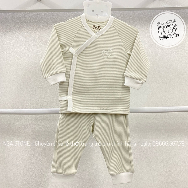 Bộ quần áo sơ sinh cho bé trai bé gái hãng baru