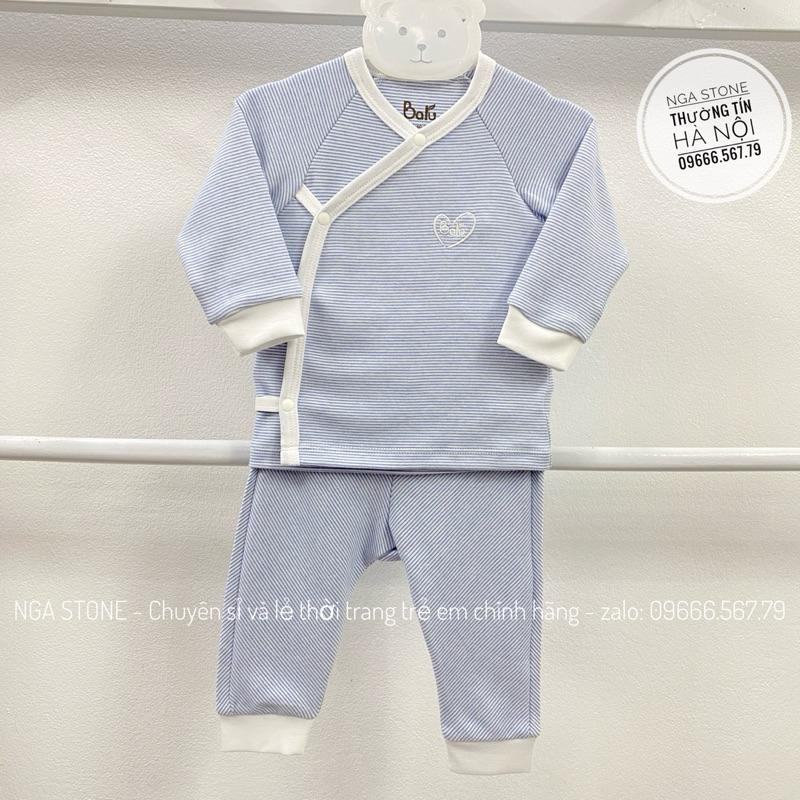 Bộ quần áo sơ sinh cho bé trai bé gái hãng baru