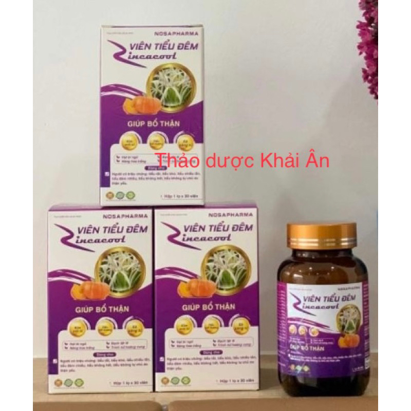 Viên tiểu đêm Zincacool