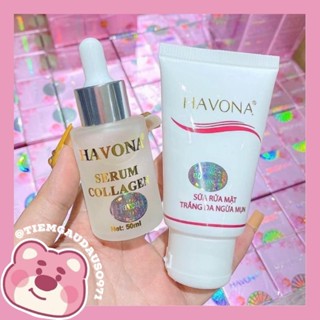 (Sẵn HCM - Hỏa Tốc) Sữa Rửa Mặt Havona Trắng Da Dạng Gel