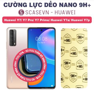 Cường lực dẻo nano trong suốt huawei y7/ y7 pro/ y7 prime/ huawei y7a/ huawei y7p