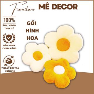 Gối tựa lưng decor hình hoa trang trí phòng thiết kế độc đáo mang lại cảm giác mềm mại thư thái dễ chịu