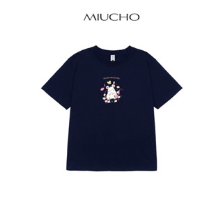 Áo baby tee 12 con giáp tuổi Tí ( của chuột) ABD395 Miucho cotton cổ tròn in graphic