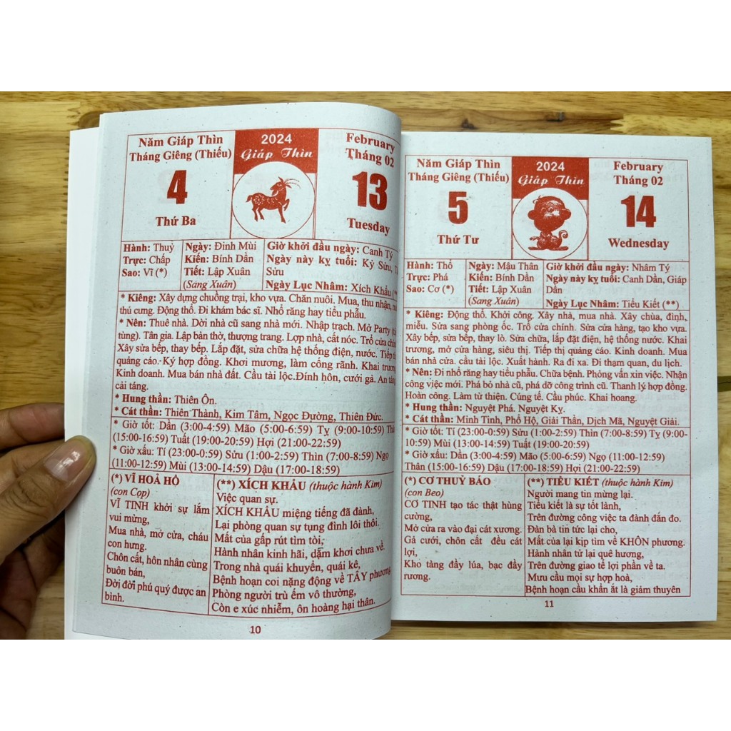 Sách - Lịch Tam Tông Miếu 2024 Giáp Thìn – Chiêm Tinh Gia Nguyễn Anh Toàn