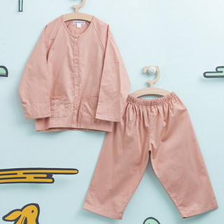 Bộ đồ ngủ bà ba tay dài vải cotton cho bé Chaiko House H01