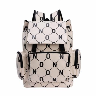 Balo on backpack unisex mẫu 2 màu kem - balo đi học - balo đi chơi - balo chống nước