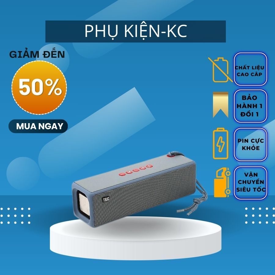 Loa Nghe Nhạc Bluetooth Cầm Tay T&G TG-271 Loa Bluetooth Di Động Không Dây Mini phukien-kc