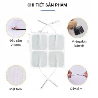 Miếng dán điện xung Dr.Ho (1 cặp)