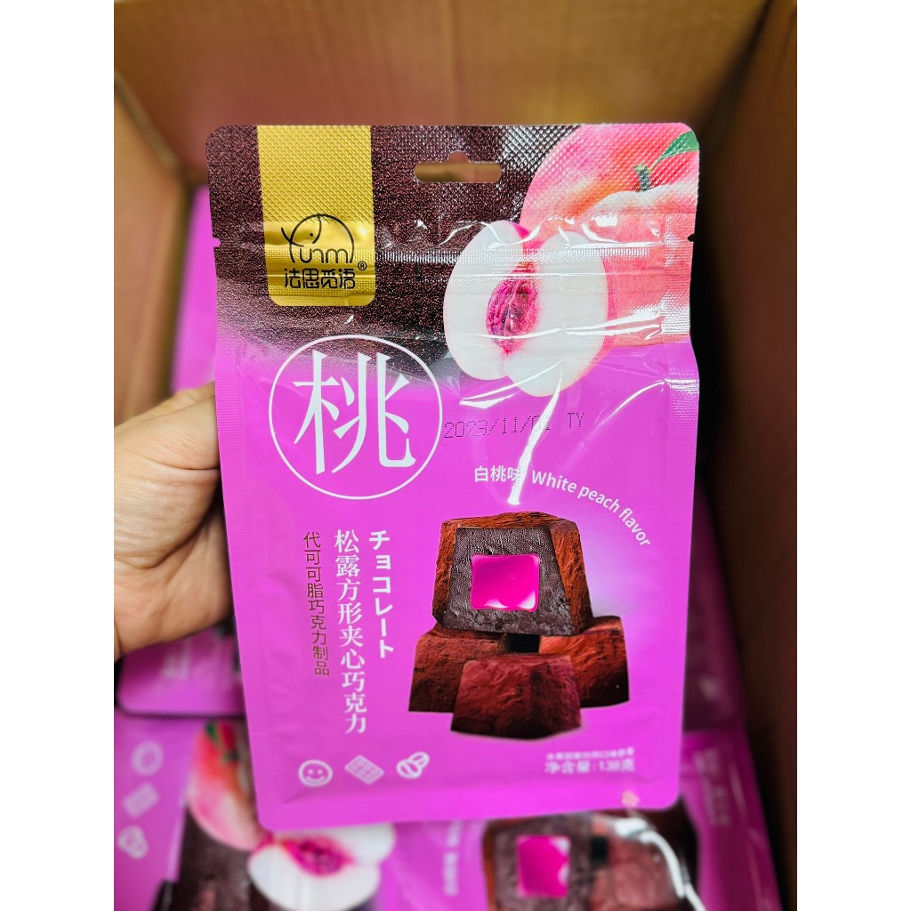 Socola nhân hoa quả nhiều vị max ngon