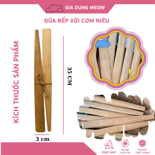 Đũa cả, đũa bếp, đũa xới cơm gỗ