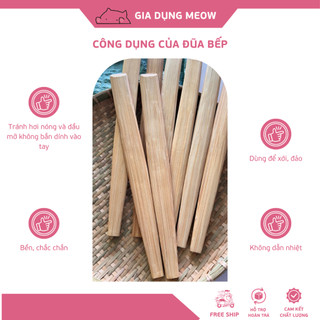 Đũa cả, đũa bếp, đũa xới cơm gỗ