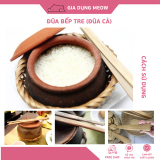 Đũa cả, đũa bếp, đũa xới cơm gỗ