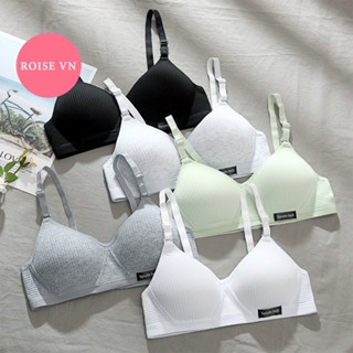 Áo ngực nữ sinh học sinh cotton không gọng nâng ngực, áo bra nữ mềm mại thoáng mát tôn vòng 1 gợi cảm mã AL-01