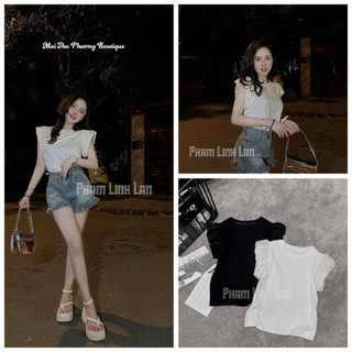Áo Phông Áo Thun Nữ Áo Kiểu Nữ Tay Bèo Cotton Freesize Bigsize 38-70kg mẫu BALOTRONTAYBEO. TP107