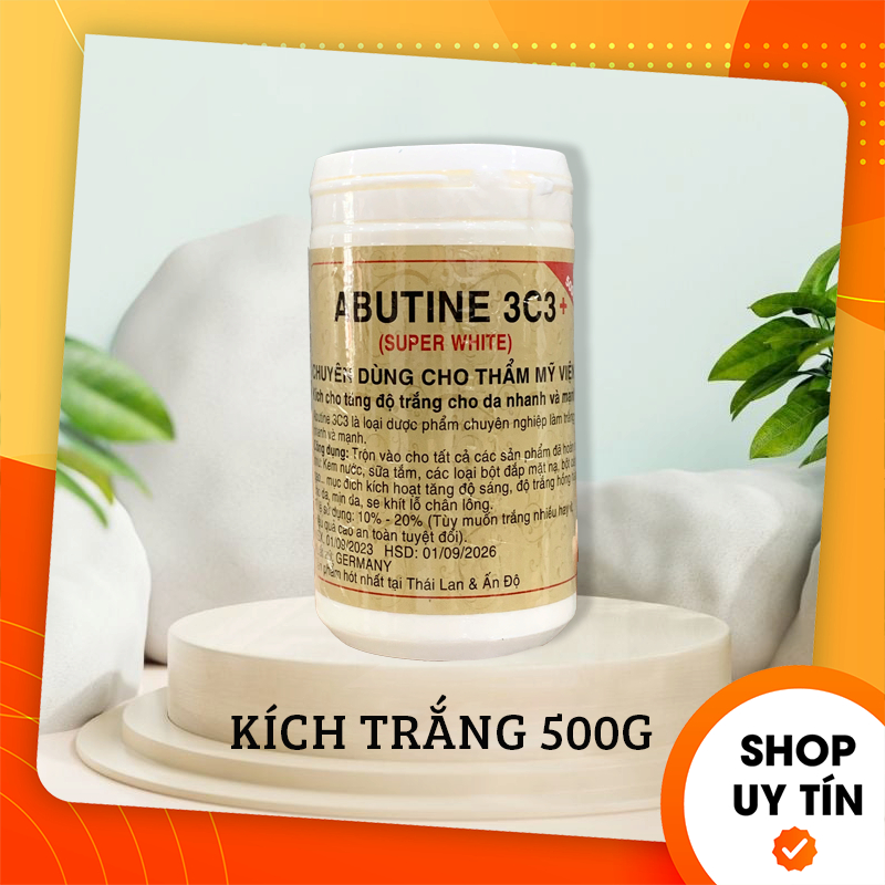 [Chính Hãng] Kem Kích Trắng Abutine 3C3 Thái Lan - Kem Kích Trắng Mạnh 500g