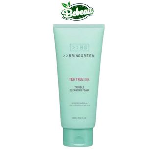 Sữa Rửa Mặt Tràm Trà Bring Green Tea Tree Cica Trouble Cleansing Foam 200ml Ngừa Mụn Làm Dịu Da