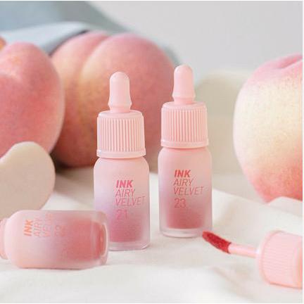 Son Kem Peripera Ink Airy Velvet Lip Tint Peach 4g