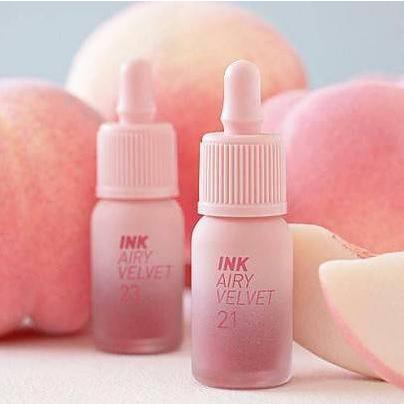 Son Kem Peripera Ink Airy Velvet Lip Tint Peach 4g