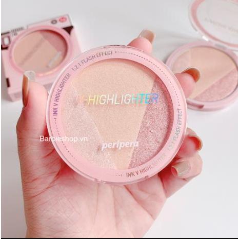 Phấn Highlight Bắt Sáng Peripera Ink V-Highlighter