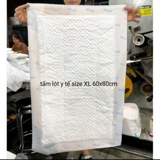 Tấm lót y tế 20 miếng size XL 60x80cm dùng cho bệnh nhân phụ nữ sau sinh người già