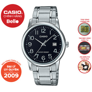 Đồng hồ Nam dây thép Casio MTP-V002 chính hãng bảo hành 1 năm Pin trọn đời