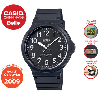 Đồng hồ dây nhựa Casio Nam MW-240 chính hãng bảo hành 1 năm Pin trọn đời