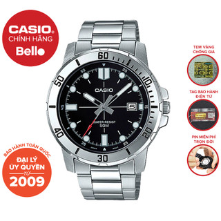 Đồng hồ Nam dây thép Casio MTP-VD01 chính hãng bảo hành 1 năm Pin trọn đời
