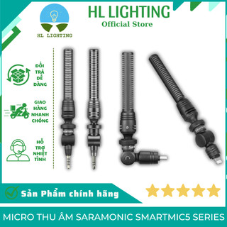 Micro Thu Âm Saramonic SmartMic5 Series - Chất Lượng Âm Thanh Tuyệt Vời Cho Smartphone Và Máy Tính HL Lighting