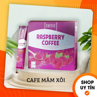 Cà phê mâm xôi giảm cân raspberry coffee 15 gói