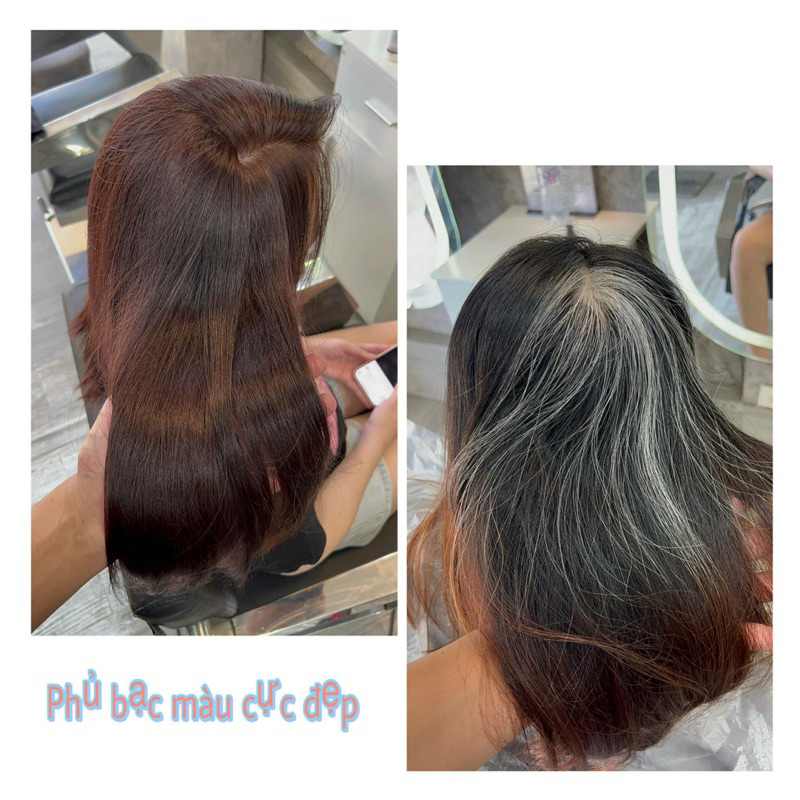 Thuốc Nhuộm Tóc BOMANE Siêu Phủ Bạc Lâu Phai Màu, Tóc Mềm Mượt, Bóng Đẹp 100ML