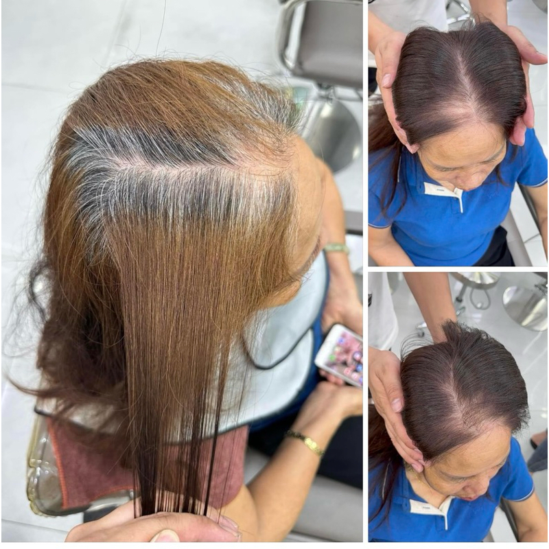 Thuốc Nhuộm Tóc BOMANE Siêu Phủ Bạc Lâu Phai Màu, Tóc Mềm Mượt, Bóng Đẹp 100ML