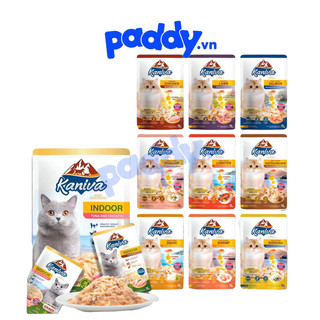 Pate Mèo Kaniva Vitamin Ball Bổ Não Dưỡng Lông 70g