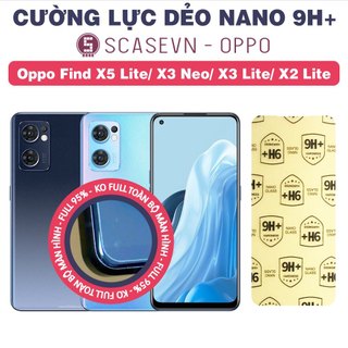Cường lực dẻo nano trong suốt oppo find x5 lite/ x3 neo/ x3 lite/ x2 lite