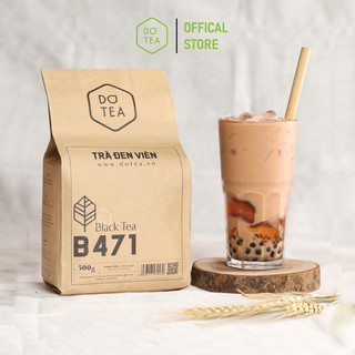Trà đen viên b471 dotea pha trà sữa, trà trái cây gói 500g