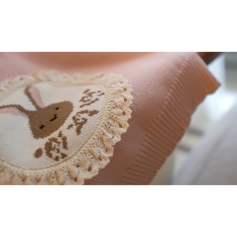 Áo Gi lê Len Cardigan Phong Cách Hàn Quốc cho bé Gái