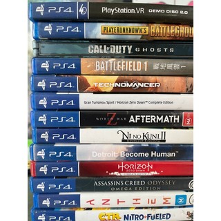 Đĩa game Ps4 Like new các loại - PlayStation 4 disc (có hộp)