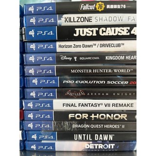 Đĩa game Ps4 Like new các loại - PlayStation 4 disc (có hộp)