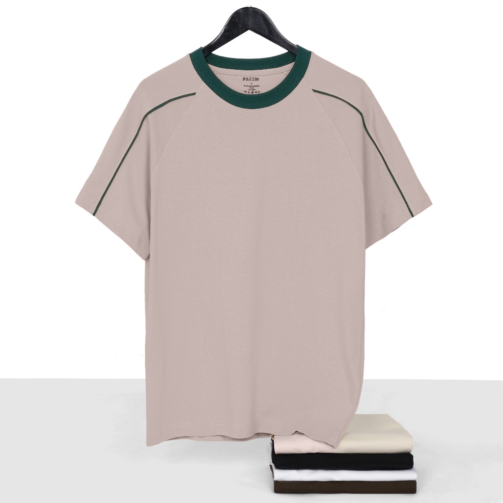 Áo Thun Cổ Tròn Thiết Kế Premium Tay Ngắn Chất Cotton Vải Mềm Mịn Thoải Mái